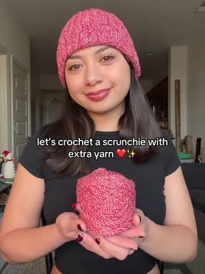 final result at the end 🤭❤️ #xinecrochets #crochet  #crochetscrunchies #crochetpattern #crochetpatterns #crochetaccessories #crochetaccessories 