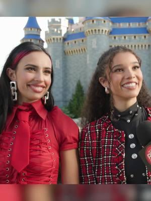 What should you expect when the cast of @disneydescendants takes the stage at Walt Disney World? 🤔 Jolly, confetti and a “WHOLE LOT OF SPARKLES!” See their performance when the @disneyparks Christmas Day Parade airs on @abcnetwork on Christmas Day. @kyliecantrall @maliaaaabaker @dara_renee @pederlindell @joshuarobertcolley @lsn.morgan #KylieCantrall #MaliaBaker #DisneyDescendants #JoshuaColley