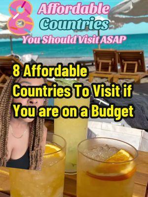 Passports are required!! Check out these 8 affordable countries to visit! Are any of these on your bucket list for 2025? Lmk in the comments! And of course when you need my help booking send me a DM Or email: booking@keepcalmandvacation.com and visit the link in my bio to book my services!  #affordabletravel #cheapplacestovisit #2025travel #travel #affordableluxurytravel #paymentplans #greenscreen #creatorsearchinsights 