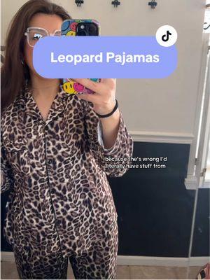 I absolutely love leopard and cheetah print 🤎 #pajamas #pajama #pajamaset #pajamaparty #pajamaday #pajamasets #pajamapants #giftforher #MadeMyYear #tiktokshopcreatorpicks #tiktokshopyearendsale #leopardprint #cheetahprint   Cozy pajamas Pajamas Two piece pajamas 