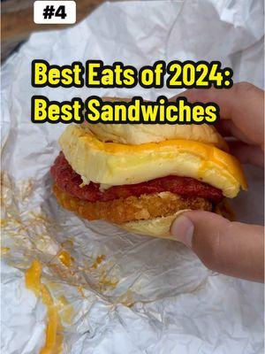 Here are the BEST 6 SANDWICHES I ate in 2024 and number 1 is definitely not a place you would expect 👀 #sandwiches #bestsandwich #besteats2024 #bestof2024 #foodinfluencer #eeeeeats 