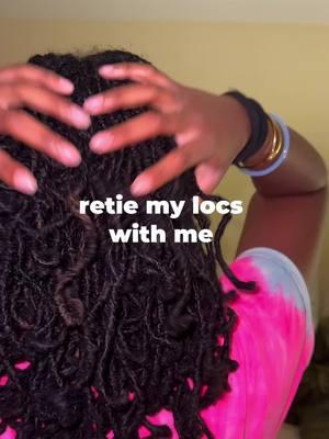 i do in fact still make loc content! #locs #locstyle #tutorial #retie 