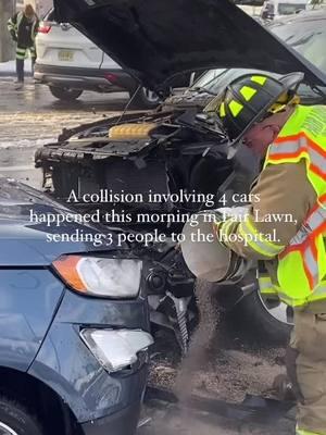 A collision involved 4 vehicles happened this morning on the corner of Saddle River Road & Fair Lawn Avenue. 3 people were sent to the a nearby hospital, they're conditions are unknown. 3 of the vehicles were towed. At least 1 court summons was issued. Get more #localnews 🔗 in bio #bergencounty #bergencountynj #newjersey #fairlawn #fairlawnnj #northjersey #nj #townsofnewjersey 🎥 @boydaloving