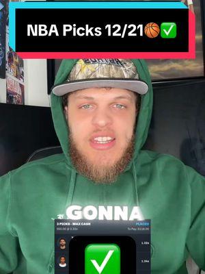 NBA Picks 12/21  #NBA #nbapicks #nbapics #nbalocks #nbafreepicks #nbaparlay #prizepicksnba #prizepicks #prizepickstoday #nbabet  NBA Picks🔥 NBA Free Parlay✅ NBA Player Props🏀 NBA Bets💰  NBA Locks🔒 