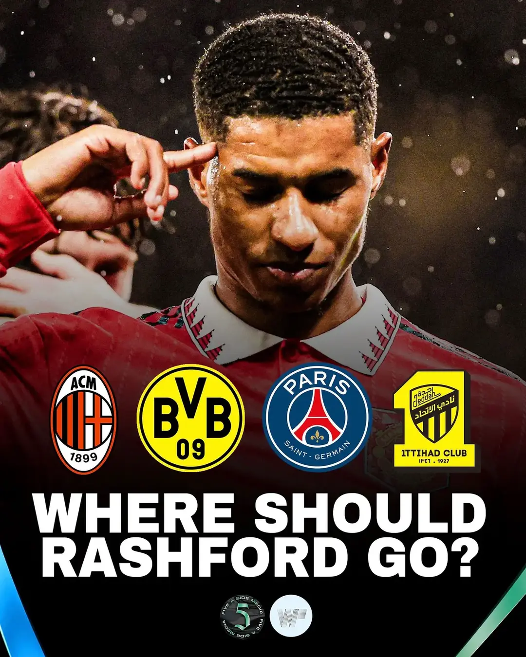 After spending almost 20 years in the Manchester United system, it looks like Marcus Rashford is on his way out the door. Where should he go on his next adventure?🚶🏾‍♂️ #marcusrashford #rashford #manchesterunited #manchester #manu #mnu #mnufc #reddevils #sports #Soccer #football #transfernews 