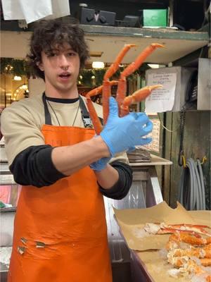 Lets talk about crab  #kingcrab #crab #fishmarket 