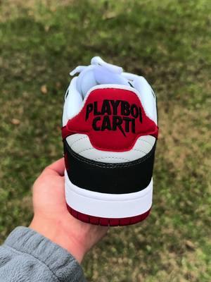 Playboi Carti self titled project inspired shoes #playboicarti #carti #opiumcore #iammusic #wholelottared 