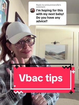 Replying to @emisummerville my top unmedicated VBAC tips #vbac #vbacsuccess #birthprep 