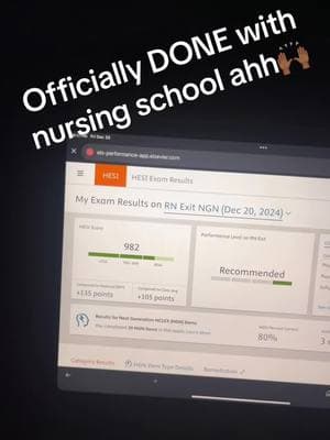 BIG RN, failed the first attempt 😫 had to LOCK IN!!!!! I didn’t go through all that hell for NOTHING 😭 #nursingschool #nursing #BIGRN #hesiexam #hesiexit