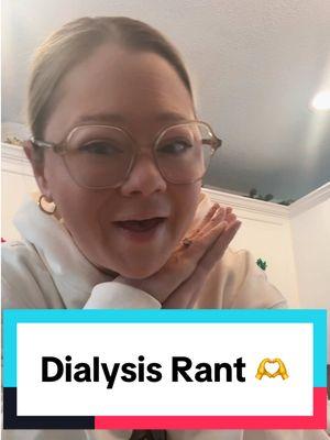 Daily dialysis rant 🫶 #dialysis #kidneyfailure #kidneydisease #kidneytransplant #rant #nephrology #ckd #nursesoftiktok #winter #insight #adayinmylife #relatable 