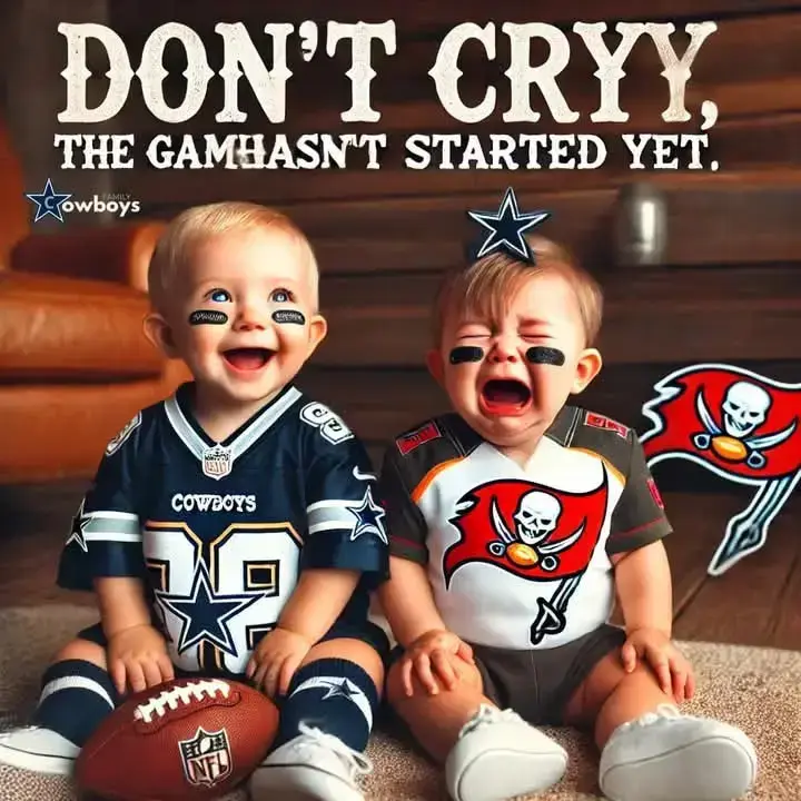 Y'all Cowboy's Got This Game Tomorrow Night Those Buccaneers Better Be Ready For Them And By Looking At This They Are Already Crying Like & Repost And Comment #fup #foryoupage #vitalvideo #viraltiktok #nflfootball #dallascowboys 