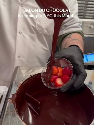 NYC 🍫 Experience the world of chocolate at Salon du Chocolat NYC, New York’s premier chocolate and pastry event this March! Indulge in rich flavors, sample tastings, shop, take a perfect selfie, and most importantly, have fun with chocolate in all its forms! @salonduchocolatnyc  #salonduchocolat #nyc #newyorkcity #chocolate #chocolatelovers #thingstodoinnyc #nycthingstodo #nycevents 