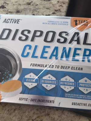 This is something we all forget to do! One year supply of disposal cleaner. . . . . @USEACTIVE #active #CleanTok #cleanning #happynewyear  #newyearcleanning