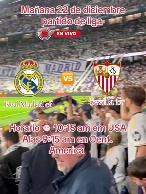 Real Madrid vs Sevilla en vivo #real #madrid #sevilla #partido #realmadridfc #vs #sevillafc #laliga #laligasantander #laligaeasports #laligahighlights #fypシ゚viral #videos #football #tiktokfootballacademy 