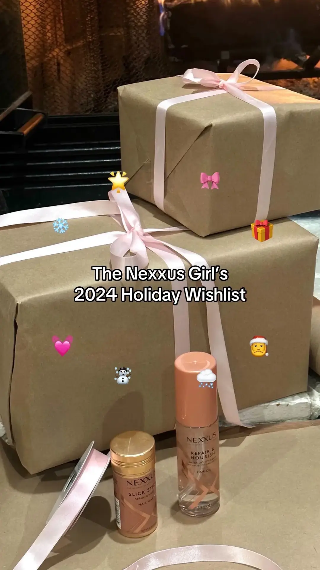 Keeping my list short and sweet …. ✨💅 #nexxus #nexxuslevel #hairtok #holidayhair 