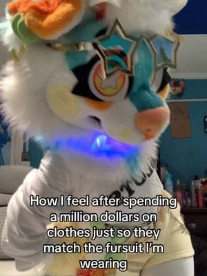 Fursuits are the reason i got into fashion lol #furry #fursuiter #fursuit #kemonofursuit #furrytiktok #fursuitmaker #fursuits #furryfyp #furryfandom 