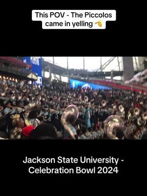 Jackson State University - Celebration Bowl 2024 #fyp #fypシ゚viral #creatorsearchinsights #collegesanduniversities #2024 #jsuband #jacksonstateuniversity #theeilove #dawgteam #luvdaboom #hbcu #tubaview #georgia #atlanta 