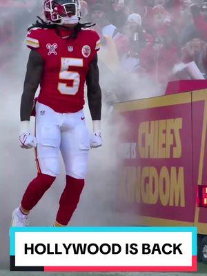 Showtime. #nfl #nflgameday #chiefs #hollywoodbrown #chiefskingdom 