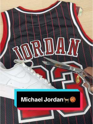 Michael Jordan is up next🐐🏀 • #NBAFashion #MichaelJordan #ChicagoBulls #Style #BasketballCulture #RetroSportswear #JordanBrand #BullsNostalgia #Streetwear #SneakerCulture #IconicFashion #VintageJerseys #BasketballTrends #UpcycledFashion #SustainableStyle #RepurposedClothing #EcoFashion #upcycle #upcycling