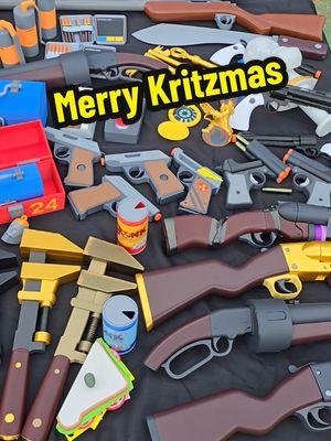 Oh Mann, some of you are getting some amazing gifts this Christmas! We've worked ourselves ragged this holiday season, but you guys are worth it 🙏☺️. Thank you to all of our fans and happy holidays!  #tf2 #teamfortress2 #tf2demoman #tf2cosplay #cosplay #christmas #gifts #3dprinted #propfortress #medic #props #propmaking 