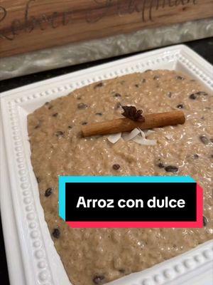 Oldie but a goodie: 🇵🇷Rice Pudding|Arroz con Dulce recipe here👇🏽 Day before prep: -Soak 1 cup of medium grain rice in water; be sure the rice is fully submerged with a half an inch overage above the rice level. -Soak raisins in Fireball Whiskey (cinnamon whiskey) to taste; I did a cup of raisins.  If you don’t like raisins you can skip this step but you can always just set it to the side while eating it as this elements gives the dish great depth of flavor with the syrup it creates. Ingredients: For the Tea -3 cups of water -Cinnamon sticks, I did 2 -10 cloves  -10 allspice -2 huge chunks of fresh ginger -5 Anise stars -Freshly ground nutmeg, to taste (You can adjust the measurements to your personal preference. Your kitchen your rules!) -1 tbsp Ground cinnamon (optional as this is my personal preference as I love the extra cinnamoney flavor) For the Rice Pudding mix (after removing all the spices except for the cinnamon sticks and Ginger pieces) -The soaked rice (be sure to drain the water and rinse before adding to the tea) -1 can each of evaporated and coconut milks -1 tbsp of vanilla extract -pinch of salt -4 tbsp of butter -1/2 can of condensed milk -1/2 cup of packed brown sugar -Soaked raising with the syrup it created Follow video for instructions! 😉 Coquito shirt:  #arrozcondulce #arrozcondulcerecipe #querico #puertorican #boricuakitchen 