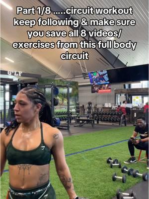 you asked so here it is, droping the full body circuit 1 exercise at a time. Make sure to follow and save all 8 - - - #fyp #fullbodycircuit #circuitworkout #saveforlater #fitnessmom #fitnessmotivation #fitnesscoach #fitnessjourney #fittfam 