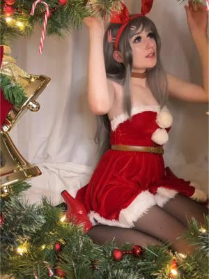 That time of year 🎄 | #xmas #xmascosplay #christmas #christmascosplay #anime #animecosplay #maisakurakjima #maisakurajimacosplay #bunnygirlsenpai #bunnygirlsenpaicosplay #bunnygirl #bunnygirlcosplay 