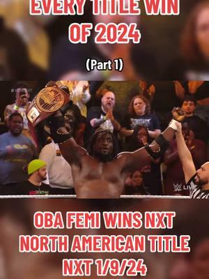 Every Title Win P1 #WWE #nxt #wrestlingtiktok #prowrestling #WrestleMania #obafemi #roxanne #asuka #kairisane #women #bronbreakker #smackdown #fyp 