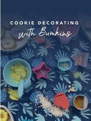 Holiday cookie decorating made easy (and mess-free)! 🍪 Whether it’s frosting, sprinkles, or cookie crumbs flying around, Bumkins Splat Mat has your table covered—literally. Plus, with our silicone dishware and utensils, it's a breeze to organize frosting and sprinkles, while catching those stray crumbs during the fun. A little creativity, a little cleanup, and a whole lot of holiday joy. What treats are you decorating this season? Let us know! #Bumkins #BumkinsBaby #HolidayFun #CookieDecorating #SplatMat #Reusable #MessFreeMoments #Waterproof #MachineWashable #dishwashersafe 