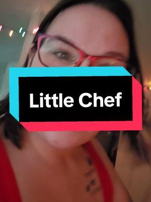 I cant wait to see what we can do together cooking #littlechef #cheflife #chef #lovemykiddos #raisingkids #gifting #momlife #momlifevibes #creatorsearchinsights 