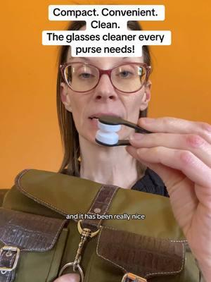 #creatorsearchinsights  Your on-the-go solution to spotless glasses. Never leave home without it! 👓 #GlassesLife #Glasses #OnTheGoEssentials #Cleaner #CompactGadgets #ClearVision #EverydayCarry #LifeHack #PurseMustHaves #pursecollection  #SmudgeFree