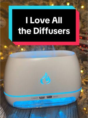 2 in 1 Diffuser and Humidifier! I love these for essential oils! #diffuser #humidifier #essentialoils #tiktokshopholidayhual #blogaboutitall 