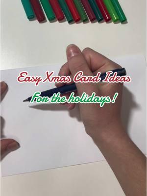 3 festive holiday card ideas that aren’t too hard to make, but sure to please! All of these were donated to nurses at a local hospital! I love to make cards & give them away, and I hope you love making these too ❤️ #holidaycard #christmascard #cardideas #cardmaking #xmascards #christmasgift #christmascrafts #holidaycardideas #christmasideas 