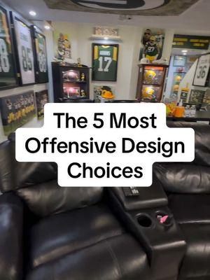 Here are 5 of the most offensive design choices for your home. 😱 #interiordesigntrends #interiordesigninspiration #interiordesignideas #interiordesigntips #interiordesign #interiordesignersofinstagram #interiordesigninspo #interiordesigner #interiordesignerslife #interiordesignadvice