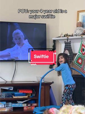 Thank you @Taylor Swift for babysitting this christmas break 😂 #swiftie #taylorswift #shakeitoff #toddlersoftiktok #toddlerswiftie 