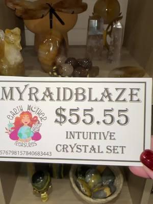 🐦‍🔥🪄⚗️Let’s pack an intuitive crystal set for @Andrea 📚 ⚗️🪄🐦‍🔥 #healingcrystals #TikTokShop #fyp #earthmothertreasures #crystaltok #restocked #restocked #leaveanote #crystals #intuitivecrystalset 