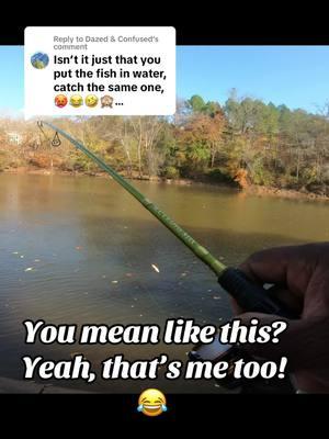 Replying to @Dazed & Confused Same Fish Catch. Yes, Thats me Too!😂 #catchforbean #fyp #foryou #unreal #noway #fishing #fishtok 