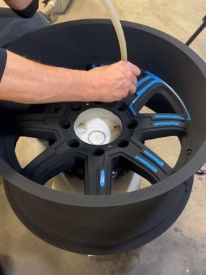 This wheel cost $250 to powder coat. Would you pay that much for custom powder coated wheels? #powdercoating #coated #wheels #coating #custom #price 