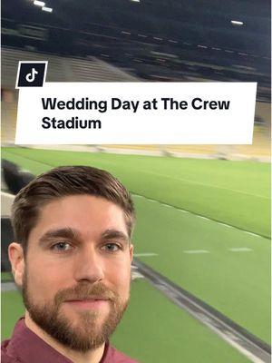 I DJed a wedding at The Columbus Crew Stadium #weddingdj #lgbtqia #columbus #columbuscrew #lowerdotcomfield #MLS #djlife 