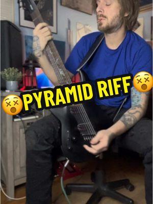 ✨😵 PYRAMID RIFF 😵✨ “ O radiant dark ! O darkly fostered ray ! Thou hast a joy too deep for shallow day . “ - George Elliot  #laniersounds #music #musician #guitarist #metal #guitartok #artist #originalmusic #guitar #riff #djent #guitarplayer #metalcore #guitarra #producer #metaltok #neuraldsp #schecterguitars #7string 