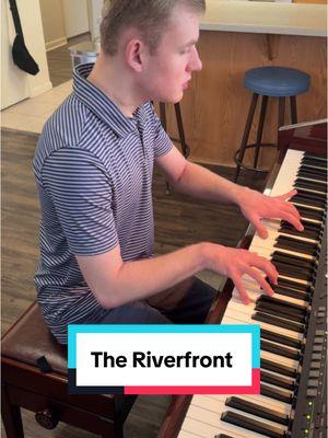 The Riverfront 🌲 Day 1,744 Feel Good Songs. Ready to go do some exploring, Tyson performs his own composition, The Riverfront. #piano #blind #blindpianist #blindmusician #riverfront