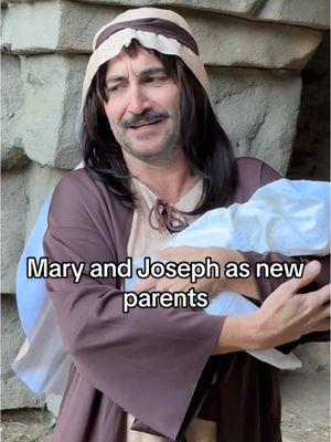 “He wants his real father…” w/ @Aliki #mary #joseph #christmas #newborn #chosen #comedy 