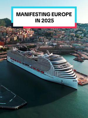 Summer in Europe anyone? #2025 #MSCCruises #MSCWorldEuropa