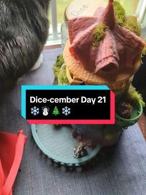 Day 21! Happy Winter Solstice! ❄️☃️🎄❄️ #dicecember #adventcalendar #holiday #dice #dicedragon 