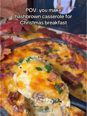 Hashbrown casserole is soooo underrated! 😋🙌 #fyp #hashbrowncasserole #funeralpotatoes #breakfastideas #cooking #copycatrecipes 