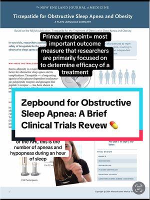 Zepbound for Obstructive Sleep Apnea: A Brief Clinical Trials Revew 💊 #doctor #pharmacist #pharmacy #weight #trial #weightloss #OSA #trial #data #lily #stocks #money #review #learn #teach #sleep #diabetes #DM #study #breakingnews #new #approved #greenscreen 