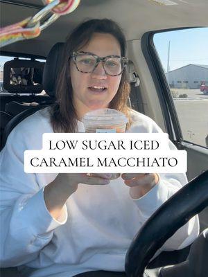 low sugar iced caramel macchiato- keto & bariatric friendly. #vsg #fyp #foryou #wls #vsgcommunity #pcos #gastricsleevesurgery #lowcarbstarbucks #lowsugarstarbucks #lowcarb #keto #coffee #coffeetiktok #pcosrecipes #vsgrecipes 