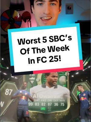 The Worst 5 SBC’s Of The Week In EAFC 25! #eafc #fc25 #eafc25 #fifa #fut #sbc #Soccer #worst5sbc 