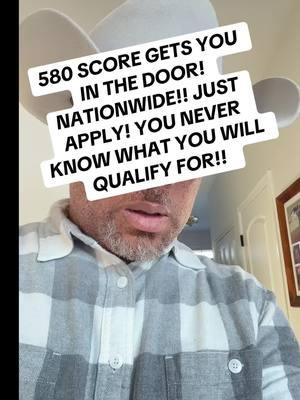 580 score gets you in the door! Just apply! $100 down payment! You never know what you qualify for! Renting js jobe in 2025! #realestate #mortgage #realtor #hud #fha #thecowboyofrealestate #rentingisjivein2025 