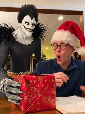 Not what I was expecting… 🎁🍎 #christmas #vfx #deathnote #fyp 